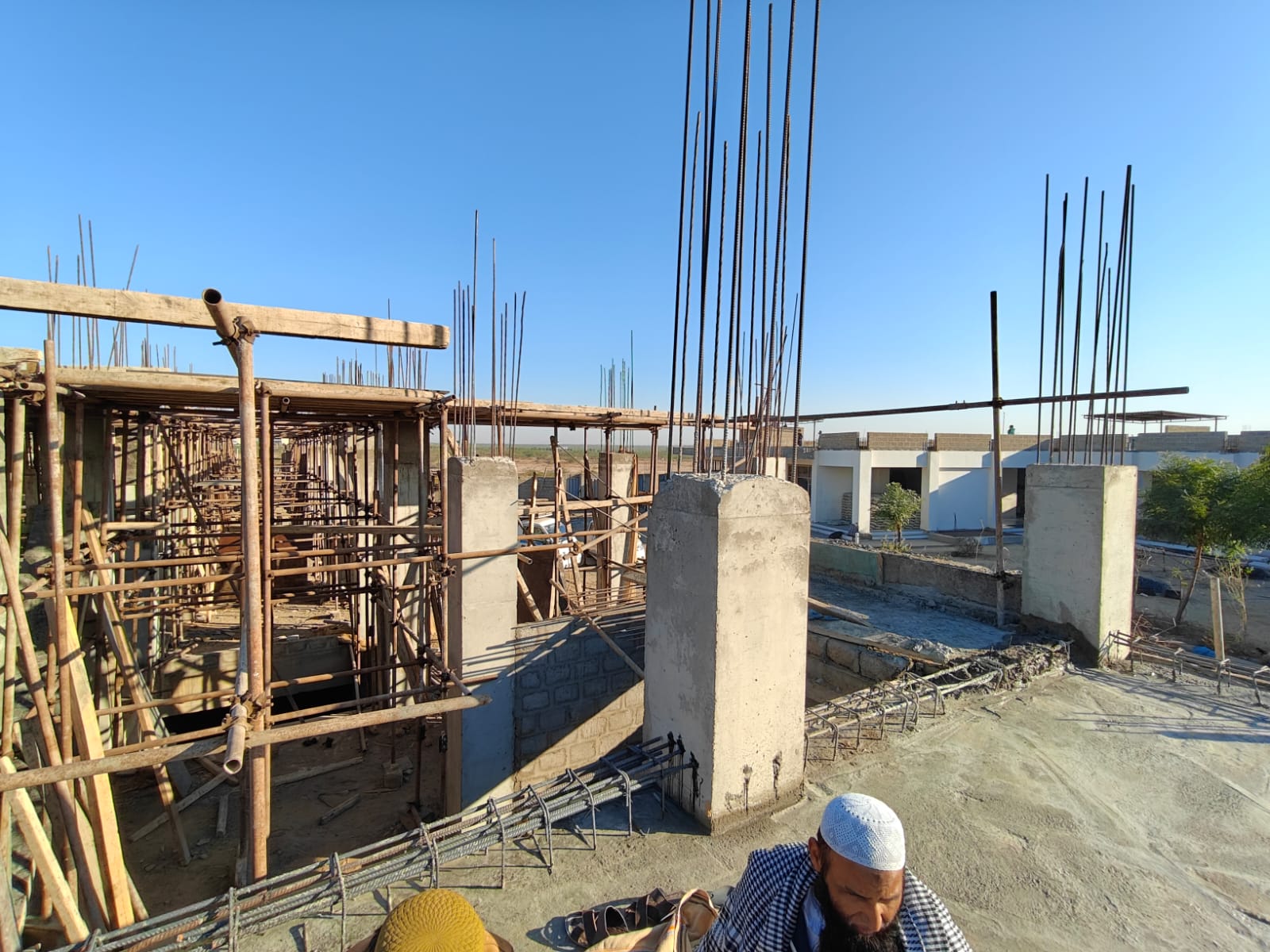 Construction progress